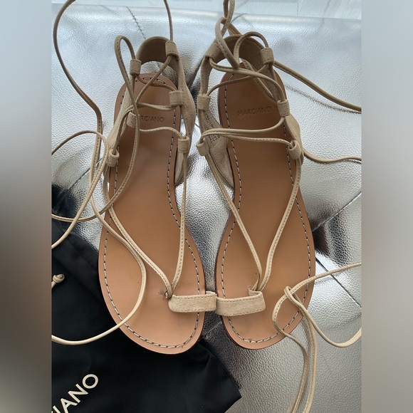 MARCIANO LACE UP SANDALS - Picture 2 of 16